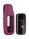 Fitme 2-Piece Silicone Clip For Fitbit, Luxe Pink/Wine Red