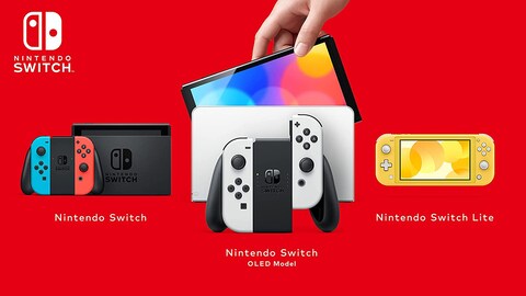 Nintendo Switch (Oled Model) - Neon Blue/Neon Red + Just Dance 2022 (Nintendo Switch)