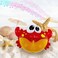 Generic 2 Pcs Bath Bubble Maker Automatic Bubble Blower Machine Baby Bath Toys Water Toys For Kids Baby Girl Boy Gifts Crab Toys With Nursery Rhymes