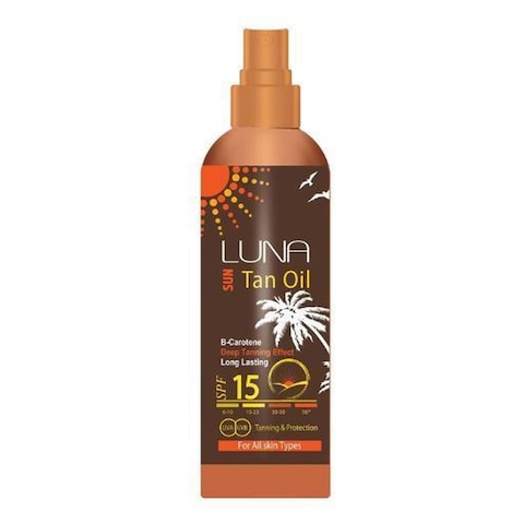 Luna Tan Oil SPF 15 - 130ml
