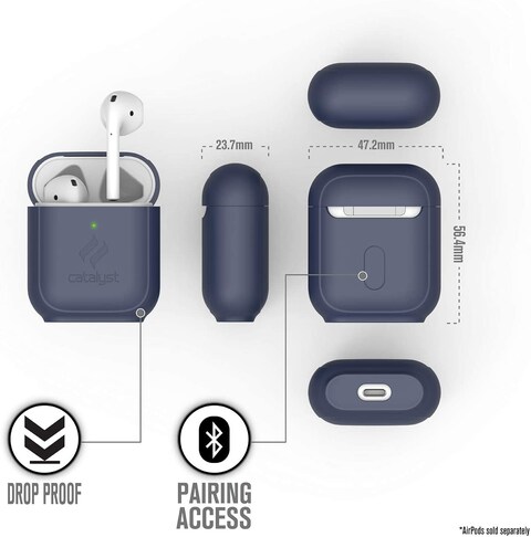 Catalyst - Standing Case for AirPods 1 &amp; 2 - Midnight Blue