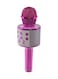 WS-858 Wireless Karaoke Microphone WS-858-Pink Pink/White