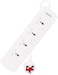 Philips Power Multiplier 4-Way Extension Socket NB-0003 White 4m