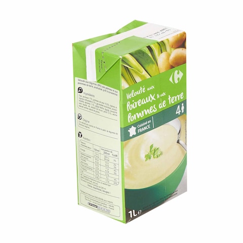 Carrefour Classic Leek And Potato Veloute Soup 1L