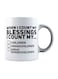 muGGyz Nerf The Patriarchy Parody Printed Coffee Mug White/Blue/Purple
