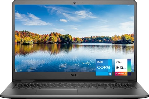 Dell Inspiron 15 3000 Series 3501 Laptop, 15.6&quot; FHD Display With Webcam, 11th Gen Intel Core i5-1135G7 Quad-Core Processor, 8GB RAM, 256GB SSD, HDMI, Wi-Fi, Windows 10 Home, Black