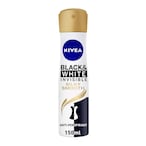 Buy NIVEA Antiperspirant Spray for WoMen Black  White Invisible Silky Smooth Shaving 150ml in Saudi Arabia