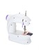 Dlc Mini Electric Sewing Machine White/Blue/Black