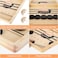 Generic Large Sling Puck Game, Foosball Winner Board Game, Wooden Hockey Table Game, Fast Paced Slingshot Game Board, Rapid Sling Table Battle Speed String Puck Game For Kids Adults &amp; Family Party