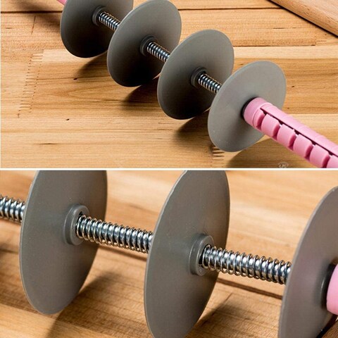 Adjustable Blade Roller Pin Multifunction Bread Cutter for Bread, Pizza and Spaghetti