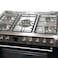 Vestel 5 Burner Gas Cooker F96F51X 90x60cm Silver