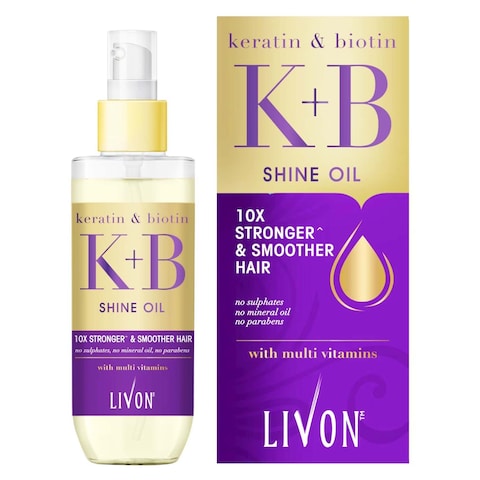 LIVON KERATIN&amp;BIOTN SHINE OIL 100ML