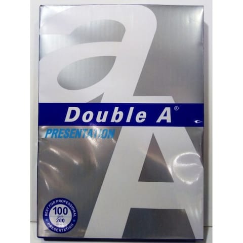 Double A Presentation 100 gsm superior quality copy paper Box (200pages Ream)