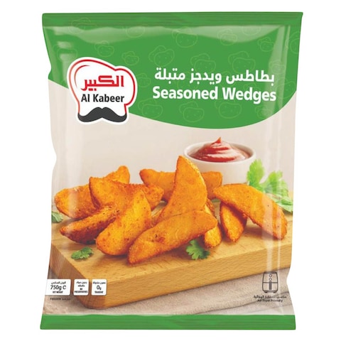 Al Kabeer Patato Seasoned Wedges 750g