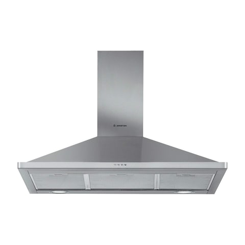 Ariston Cooker Hood - 90cm - Stainless Steel - AHPN 9.4F LM X