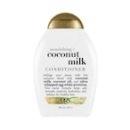 Buy OGX Conditioner Nourishing+ Coconut Milk New Gentle and PH Balanced Formula 385ml in Saudi Arabia