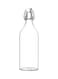 Generic 2-Piece Transparent Bottle With Stopper 1L Clear 1L
