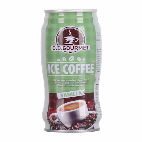 O.D. Gourmet Iced Coffee with Vanilla Flavor - 240 ml