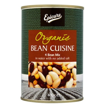 Epicure Organic Four Mix Beans 400GR