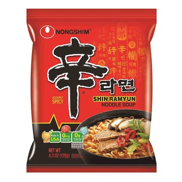 Shin Ramyun Noodles Pack 120 gr