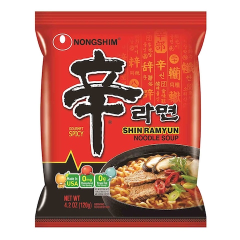 Shin Ramyun Noodles Pack 120 gr