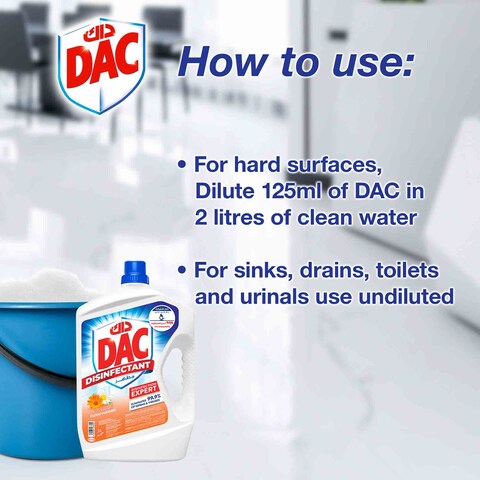 DAC Disinfectant Floral 3 lt