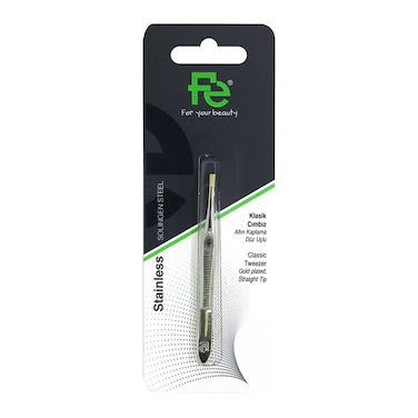 FE TWEEZERS STAINLESS CLASSIC