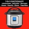 Instant Pot Duo Nova, 7 In 1, Electric Pressure Cooker, 9.5 Liters (10 Quarts), 13 One-Touch Cooking Programs, Multicooker, INP-114-0005-01-GC, Black &amp; Stainless Steel