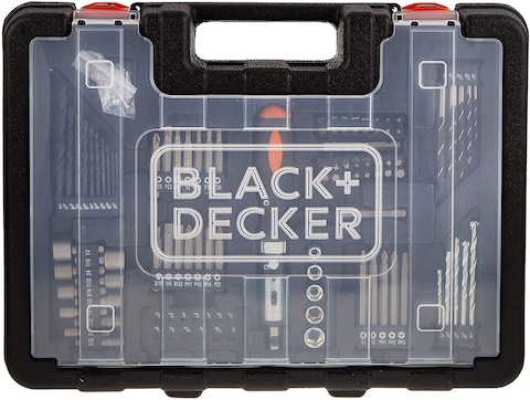 Black &amp; Decker 18V 1.5Ah Li-Ion Cordless Drill Driver For Wood Drilling &amp; Screwdriving/Fastening, Orange/Black - Bcd001C1-Gb, 2 Years Warranty