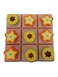 Creative Design  Fruit Slide Matching Wooden Tic Tac Toe Board Game Puzzle