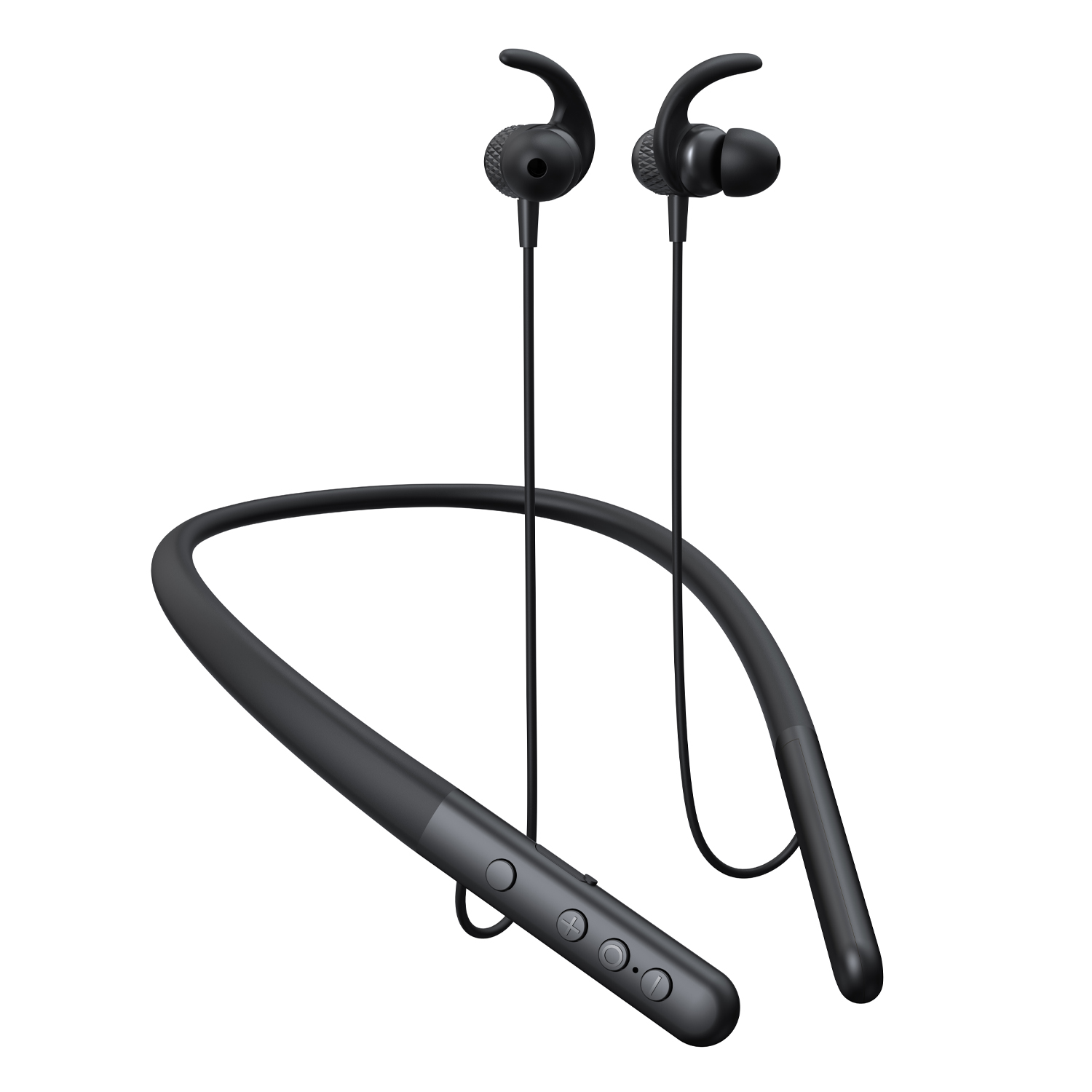 Seeken Soundbreeze Serenity Wireless Extra Bass In-Ear Headphones with 40 Hours Battery Life, Bluetooth Ver 5.3, Headset with Mic for Phone Calls - Black