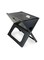 Portable BBQ Charcoal Grill Black 45x35x30cm