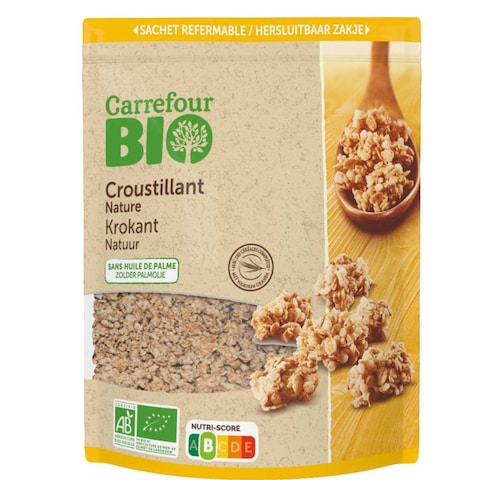 Carrefour Bio Organic Natural Muesli Cereals 500g