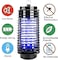 Generic Mosquito Killer Lamp, Electronic Mosquito Lamp For Home, Office, Bedroom, Insect And Fly Killer Machine, Black