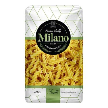 مكرونة فيوزيللي من ميلانو - 400 جم