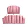 In House Taj Velvet Bed Frame - Queen - 200x140 cm - Light Pink