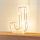 Golden Letter J Glowing with LED Lights 25cm