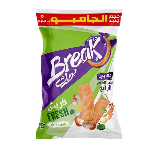 بريك فريش سناكس بالخضروات - 15 جرام