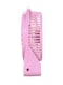 Generic 3 Speed Mini Portable LED USB Fan H21004P Pink