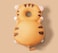 Star Babies Baby Head Support, Orange
