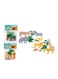 Rolly Toys Mini Jungle Animals Figure Toys Set Non Toxic Multicolored Realistic Wild Animals Set For Kids