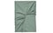 Fitted sheet for mattress pad, grey/green90x200 cm