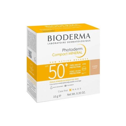 Bioderma Compact Mineral SPF50+ claire Light 10g