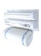 Generic Triple Paper Dispenser With Cutter White