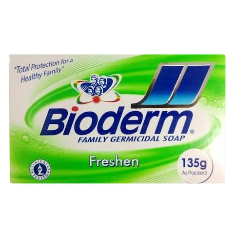 Bioderm Family Germicidal Freshen Bar Soap 135g Green