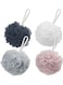 Marrkhor 4-Piece Bath Loofah Sponge Set One Piece