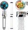 High Pressure Shower Heads, Handheld Turbo Fan Shower