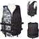 Life Jacket Safety Vests Water Suit Kayak Boating Swimming Surfing Drifting Gear, Size L, 60 to 75 Kg. - Black.
