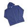 Men Hoody Jacket Blue Size XL
