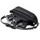 Arctic Hunter Unisex Small Cross Body Waist Pouch with Adjustable Buckle PU Coated Watter Resistant Shoulder bag for Men and Women on Travel Hiking YB00043 Black